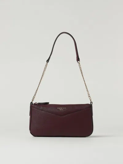Twinset Shoulder Bag  Woman Color Red Purple