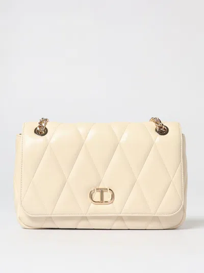 Twinset Shoulder Bag  Woman Color Yellow Cream