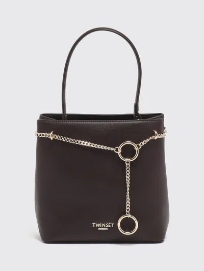 Twinset Shoulder Bag Woman Color Brown