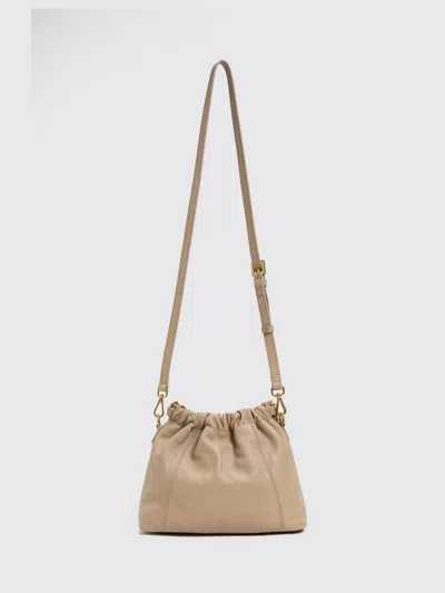 Twinset Shoulder Bag Woman Color Kaki In Brown