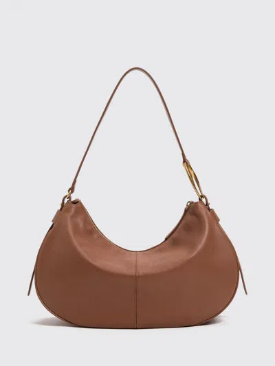 Twinset Shoulder Bag Woman Color Leather In Brown