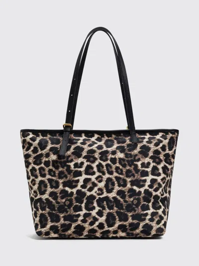 Twinset Shoulder Bag Woman Color Multicolor In Animal Print