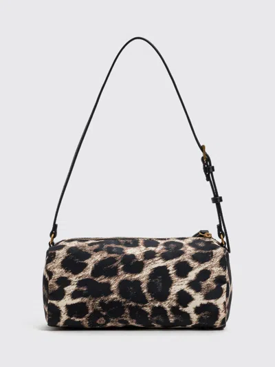 Twinset Shoulder Bag Woman Color Multicolor In Animal Print