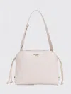 Twinset Drawstring Shoulder Bag In White