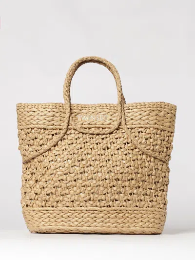 Twinset Shoulder Bag Woman In Nude