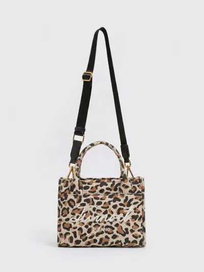 Twinset Shoulder Bag Woman  In Animal Print