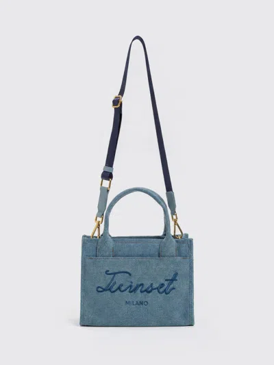 Twinset Shoulder Bag Woman  In Blue