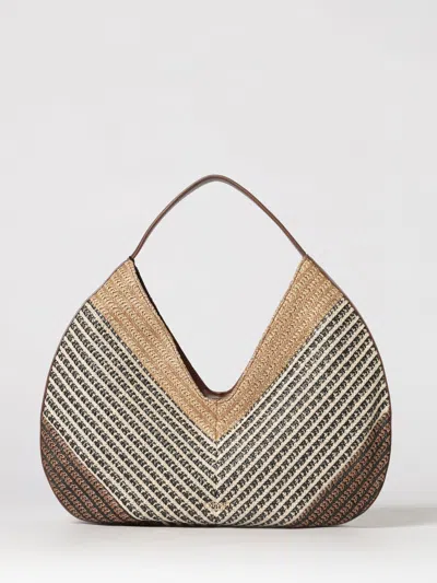 Twinset Shoulder Bag  Woman Color Multicolor In Brown