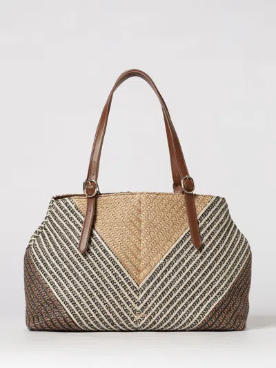 Twinset Shoulder Bag  Woman Color Multicolor In Brown
