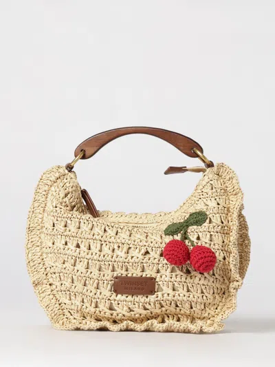 Twinset Shoulder Bag  Woman Color Rope In Neutral