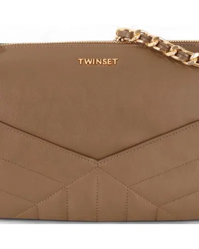 Twinset Twin-set Shoulder Bag Women Brown - 252tb7322-00021