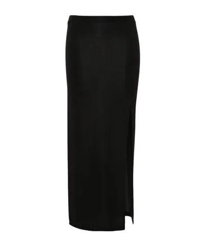 TWINSET SIDE-SLIT MIDI SKIRT