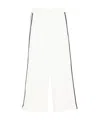Twinset Side-stripe Pants In White