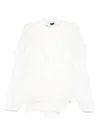Twinset Silk Blouse In White