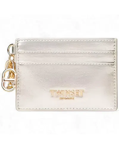 Twinset Twin-set Silver Wallet - 252tl8021-00995 In Metallic