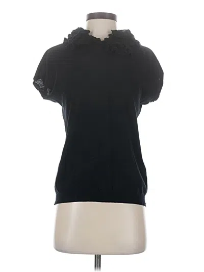 Pre-owned Twin-set Simona Barbieri Cardigan Sweater In Black