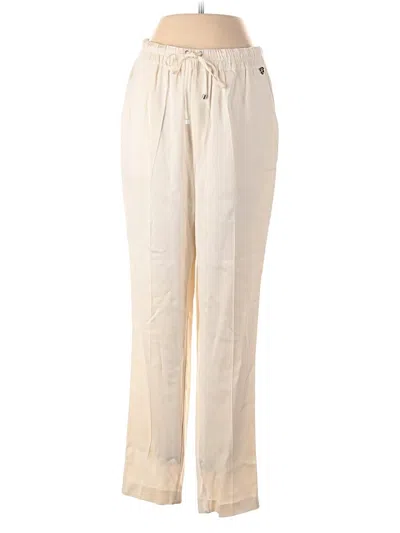 Pre-owned Twin-set Simona Barbieri Casual Pants In White