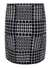 Twinset Classic Check Mini Skirt In Multi