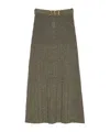 Twinset Skirt Blk/gold