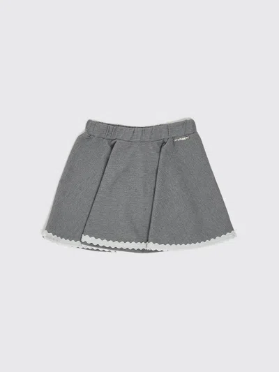Twinset Skirt Kids Color Grey In Gray