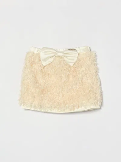 Twinset Skirt Kids In Neutral