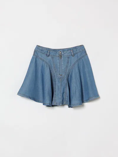 Twinset Skirt Kids  In Blue