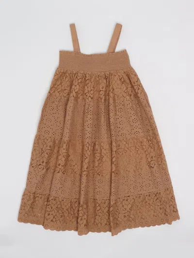 Twinset Kids' Skirt Skirt In Tabacco