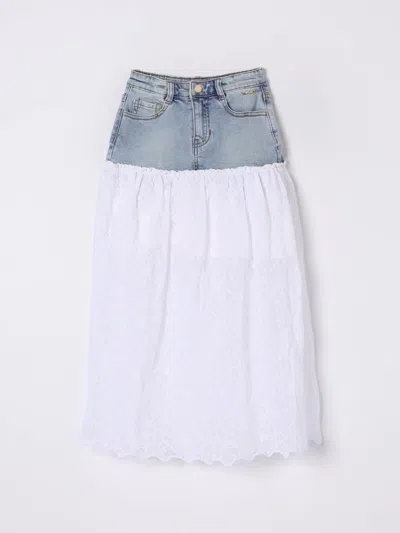 Twinset Skirt  Kids Color Denim