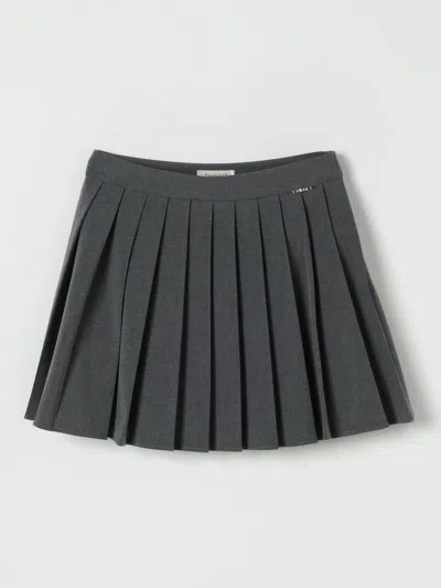 Twinset Skirt  Kids Color Grey In Gray