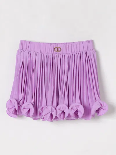 Twinset Skirt  Kids Color Violet