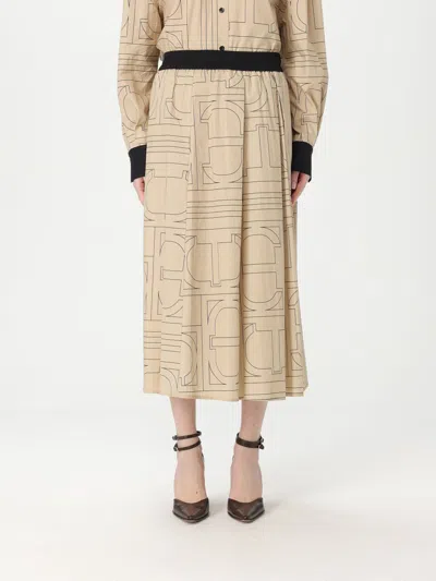 Twinset Skirt  Woman Color Beige