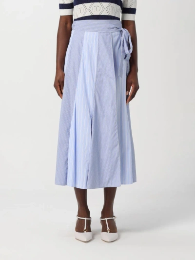 Twinset Skirt  Woman Colour Blue