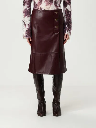 TWINSET SKIRT TWINSET WOMAN COLOR BURGUNDY,435535050