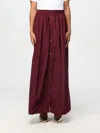 Twinset Skirt  Woman Color Burgundy In Burgunderrot