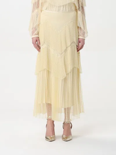 TWINSET SKIRT TWINSET WOMAN COLOR BUTTER,G56132152