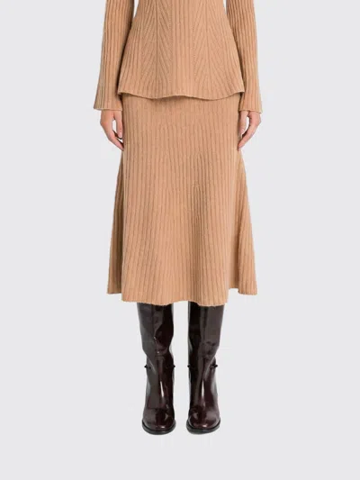 Twinset Skirt  Woman Color Camel In Brown