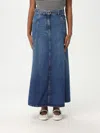Twinset Skirt  Woman Color Denim In Denim