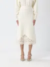 Twinset Tailored Collection Of Skirts With Feminine Silhouettes In Neutral