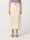 Twinset Skirt  Woman Color Ivory