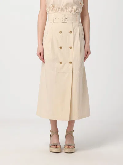 Twinset Skirt  Woman Color Milk In Beige