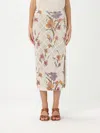 Shop Twinset Skirt  Woman Color Multicolor