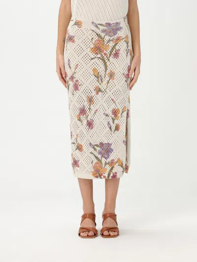 TWINSET SKIRT TWINSET WOMAN COLOR MULTICOLOR,G56613005