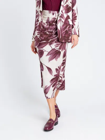 Twinset Skirt  Woman Color Multicolor In Purple