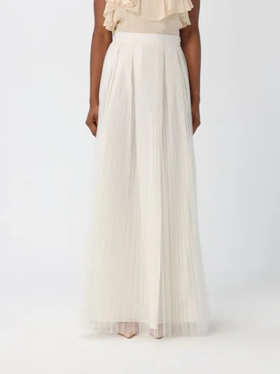Twinset Skirt  Woman Color Pearl In White