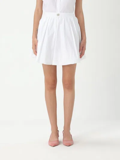 Twinset Skirt  Woman Color White