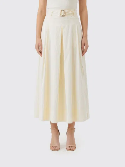 Twinset Skirt  Woman Color White