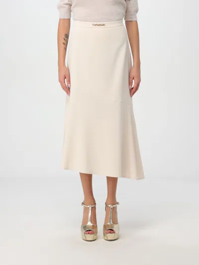 Twinset Skirt  Woman Color White In Weiss