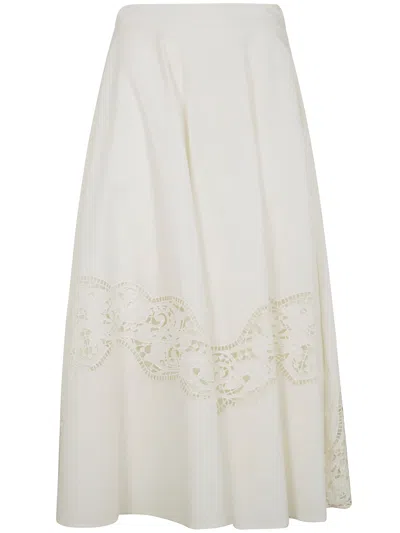 Twinset Skirt In White