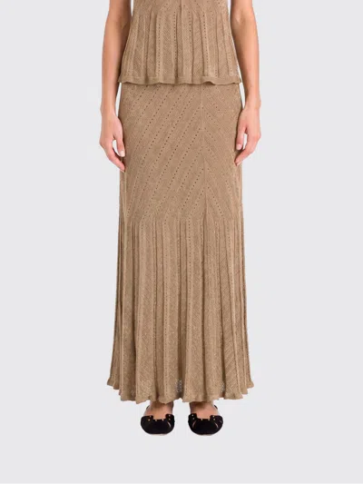 Twinset Skirt Woman In Brown