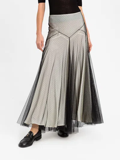 Twinset Skirt Woman Color Black In Gray